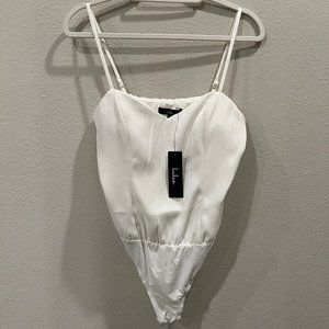Lulu's White Bodysuit w/ Tags - Medium